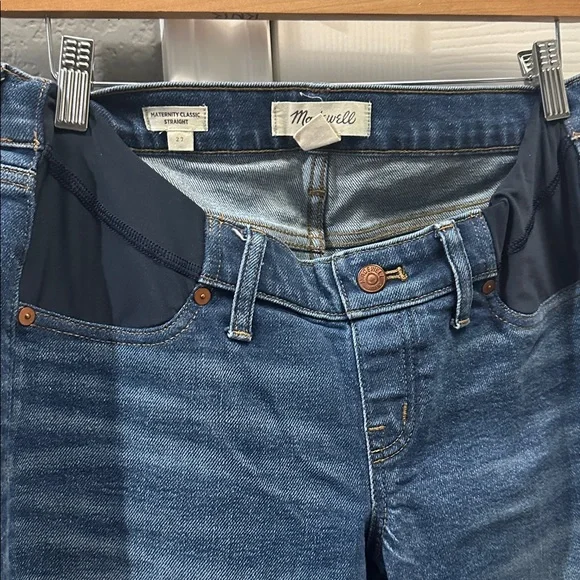 Madewell maternity classic straight jeans size 27 - Picture 5 of 6